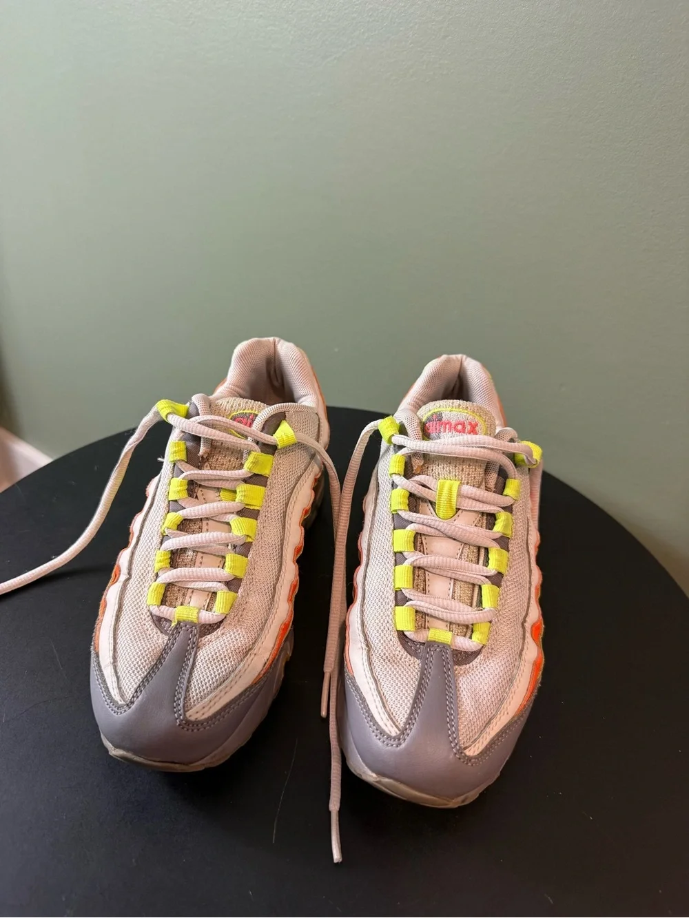 Nike Air Max 95 GS 'Vast Grey Volt' Sneakers Youth 4